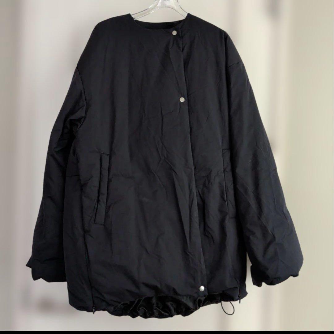 エレンディーク　ELENDEEK オーバーサイズ ダウンジャケット ブラック