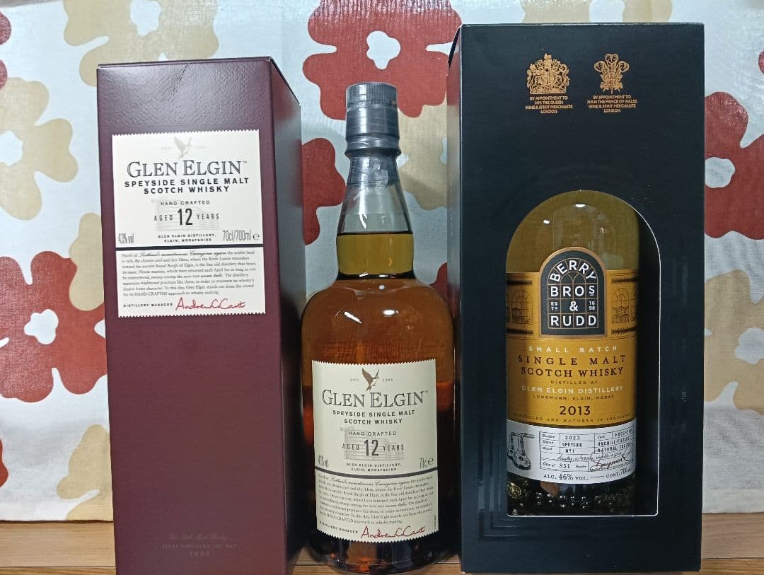 グレンエルギン12年 BB&Rグレンエルギン10年シングルカスク