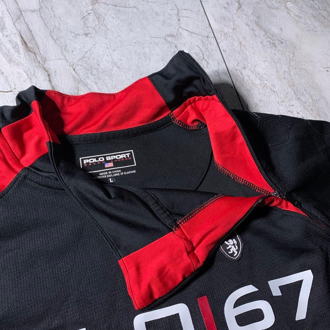 00s ポロスポーツ ラルフローレン ユニフォーム ゲームシャツ 長袖 ピステ