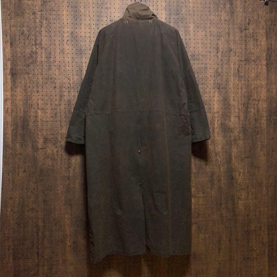 カナダ製　ダスターコート　オイルドジャケット　ドローバーコート　茶　rwm72