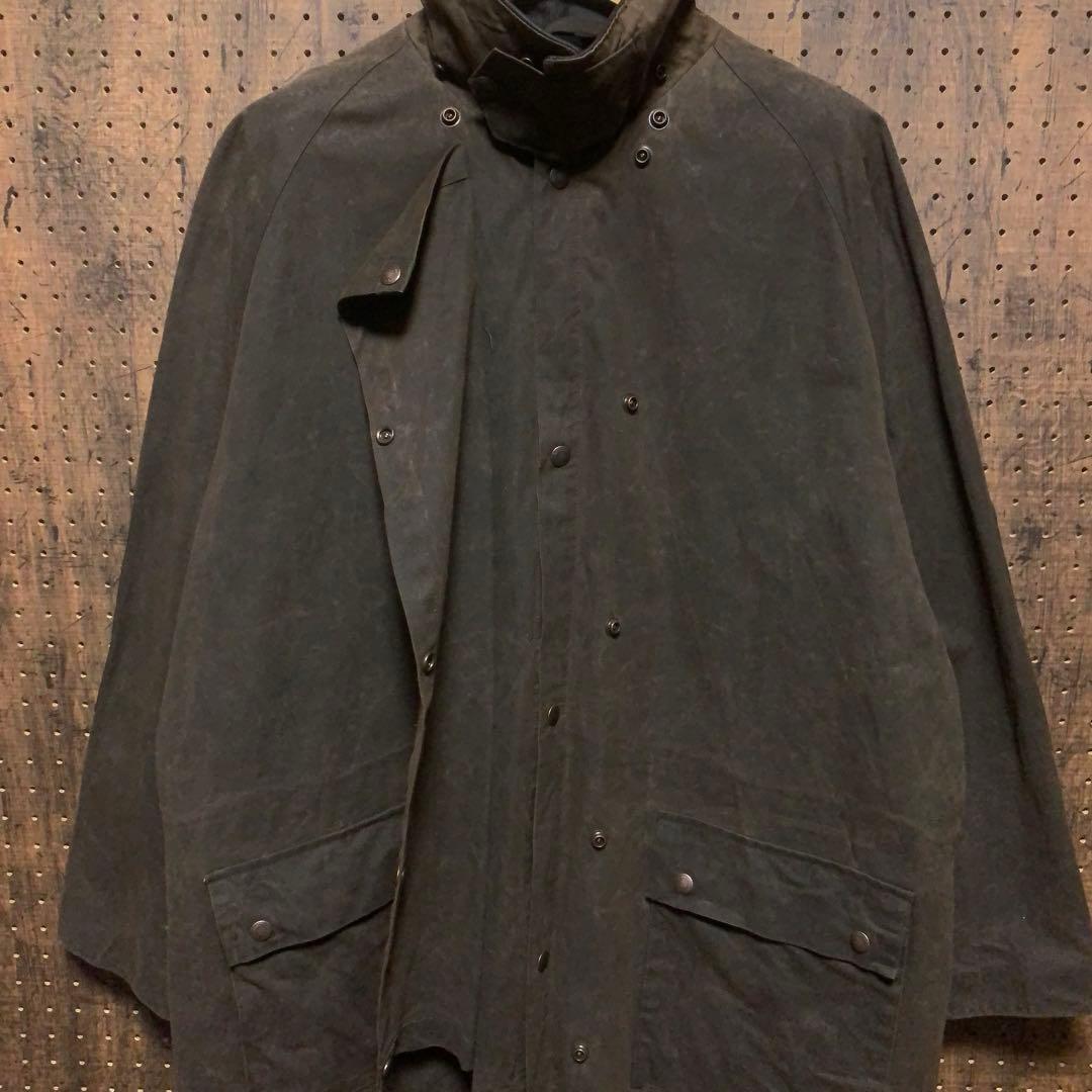 カナダ製　ダスターコート　オイルドジャケット　ドローバーコート　茶　rwm72