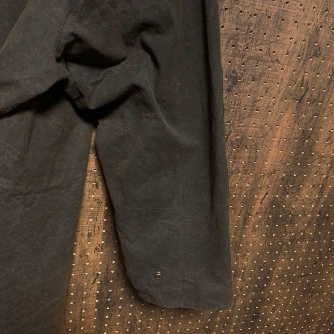 カナダ製　ダスターコート　オイルドジャケット　ドローバーコート　茶　rwm72