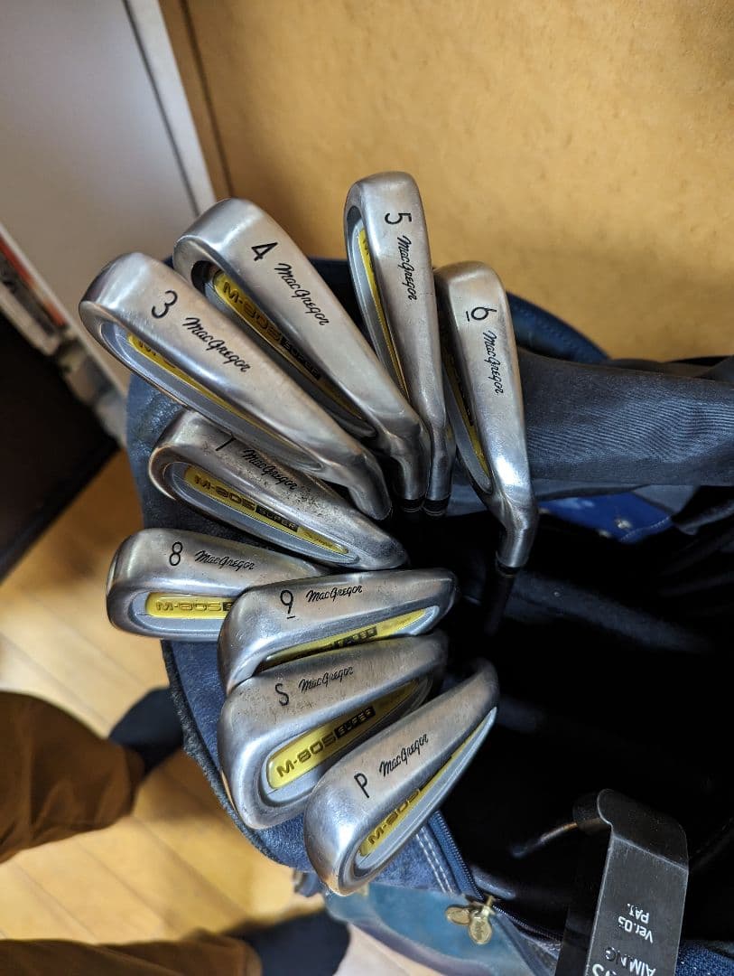 値下　マクレガー　mcgregor　カーボングラファイト　woss パター