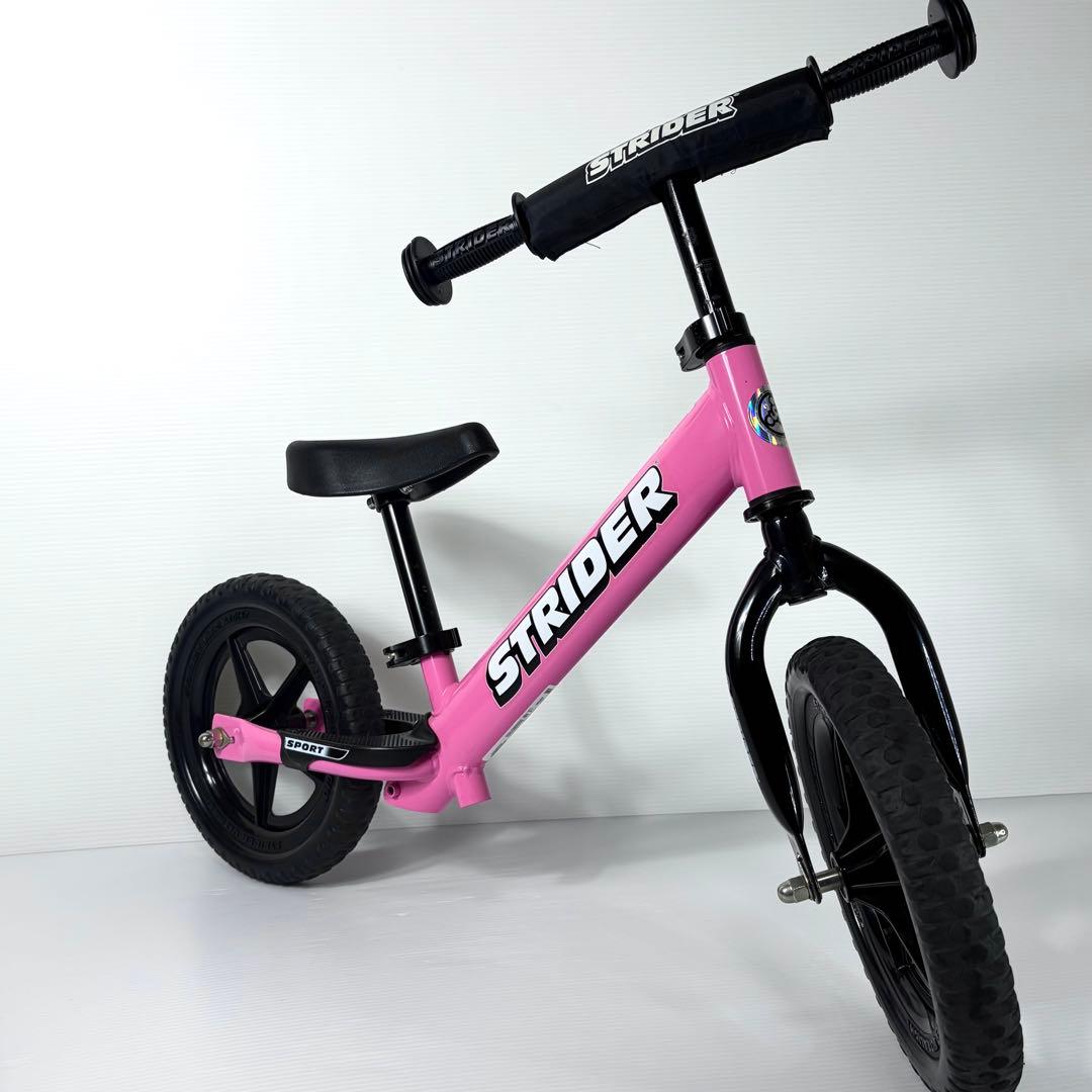 極美品☆STRIDER SPORT バランスバイク ペダル無し ピンク 桃色