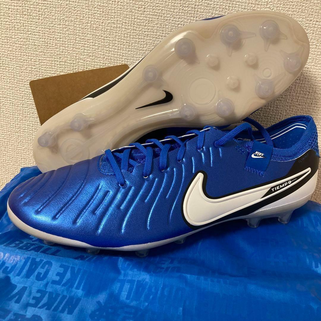 NIKE ティエンポレジェンド10エリート AG-PRO 26.5㎝ 人工芝　青
