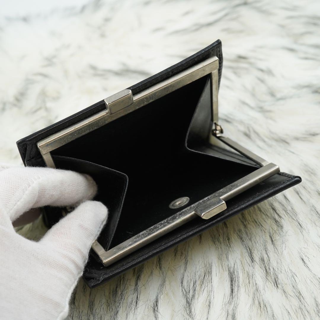 ほぼ未使用品　BURBERRY LONDON 折り財布　ノバチェック　がま口財布