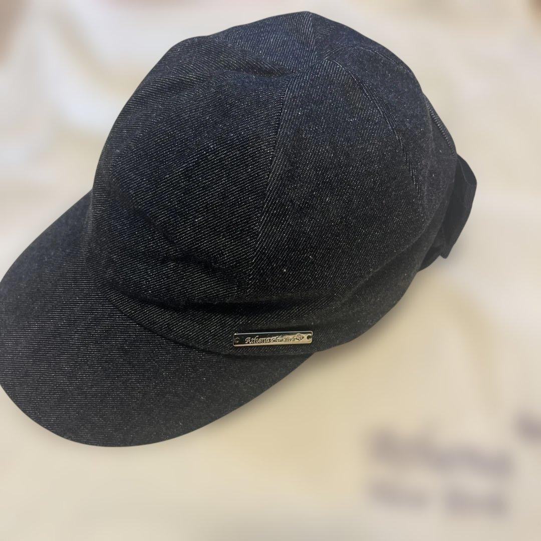 アシーナニューヨーク ベッキー キャップ ブラック