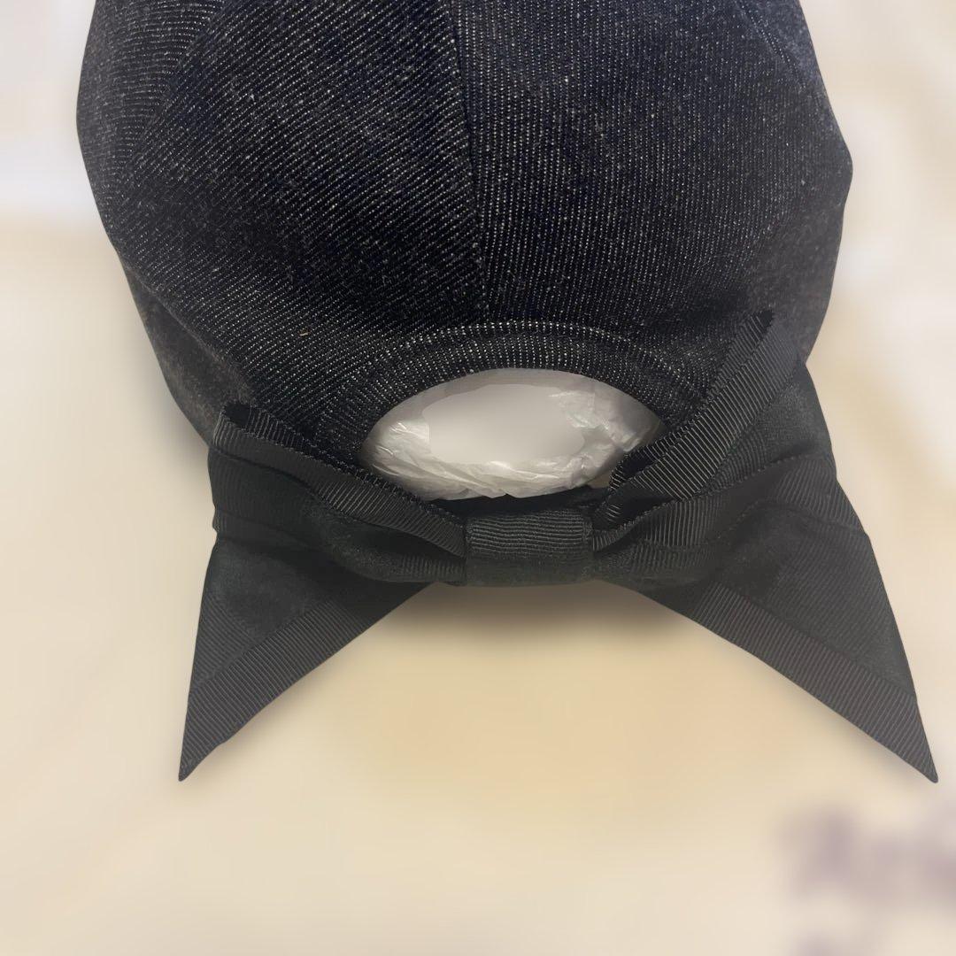 アシーナニューヨーク ベッキー キャップ ブラック