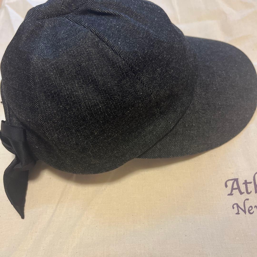 アシーナニューヨーク ベッキー キャップ ブラック