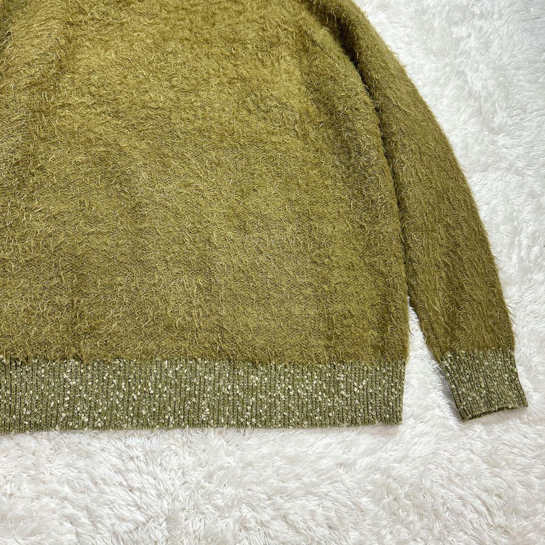 crepuscule シャギーカーディガン 厚手 ラメ入り　rroomm別注