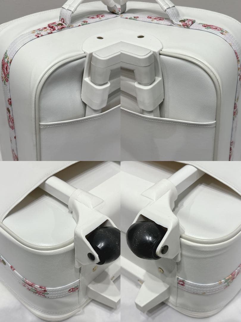 リズリサ　LizLisa キャリーケース　花柄　レース　フリフリ　地雷系　白