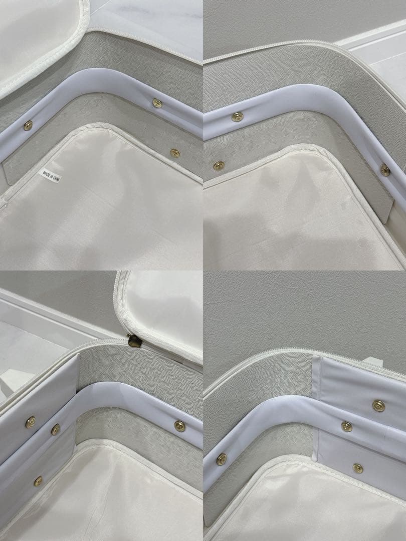 リズリサ　LizLisa キャリーケース　花柄　レース　フリフリ　地雷系　白