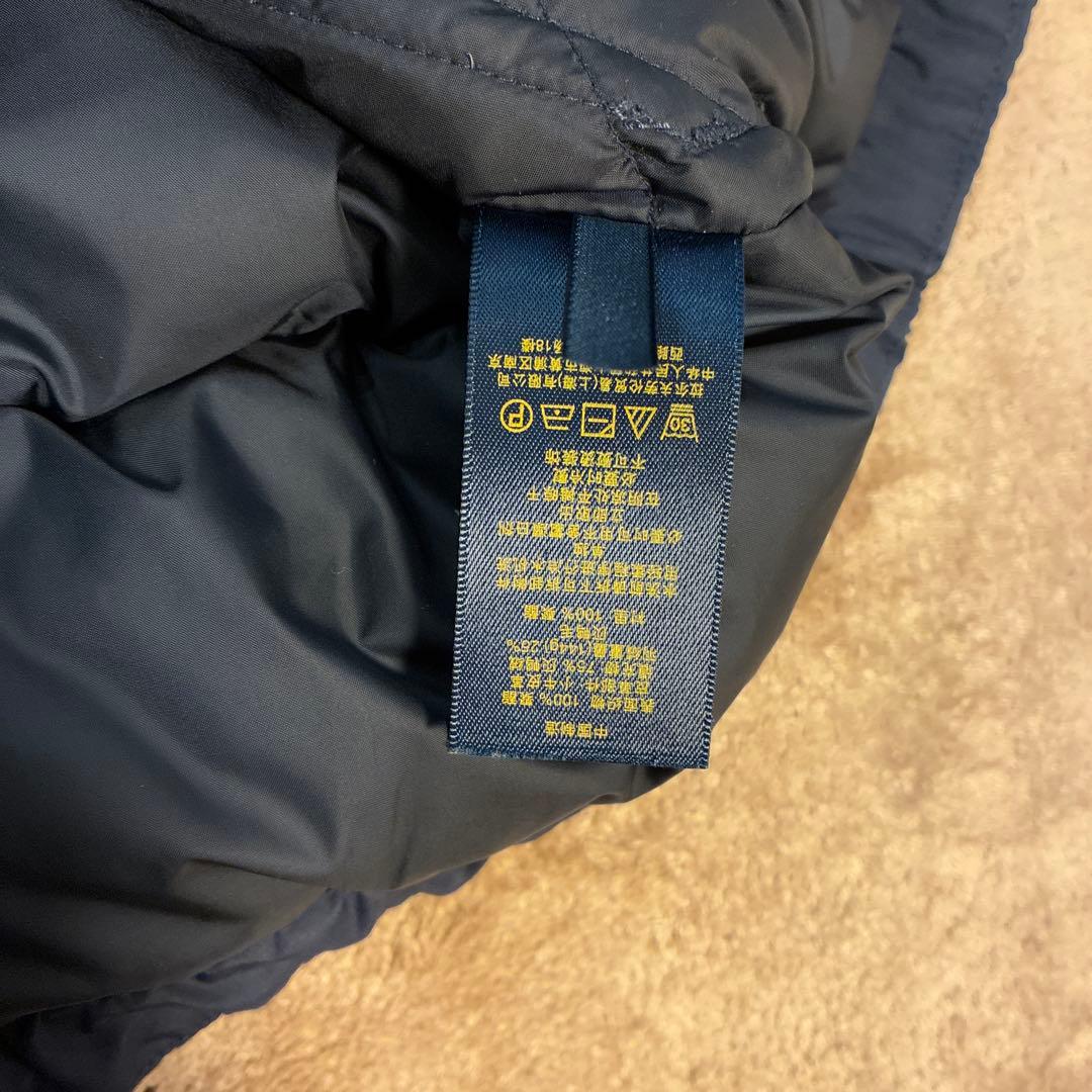 Polo Ralph Lauren ネイビー ダウンベスト　M 165cm