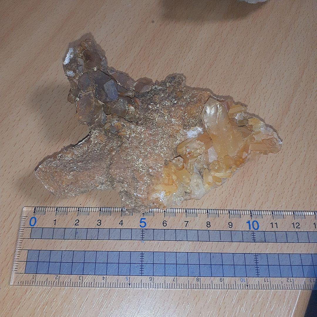 ゴールデンヒーラークォーツ　クラスター