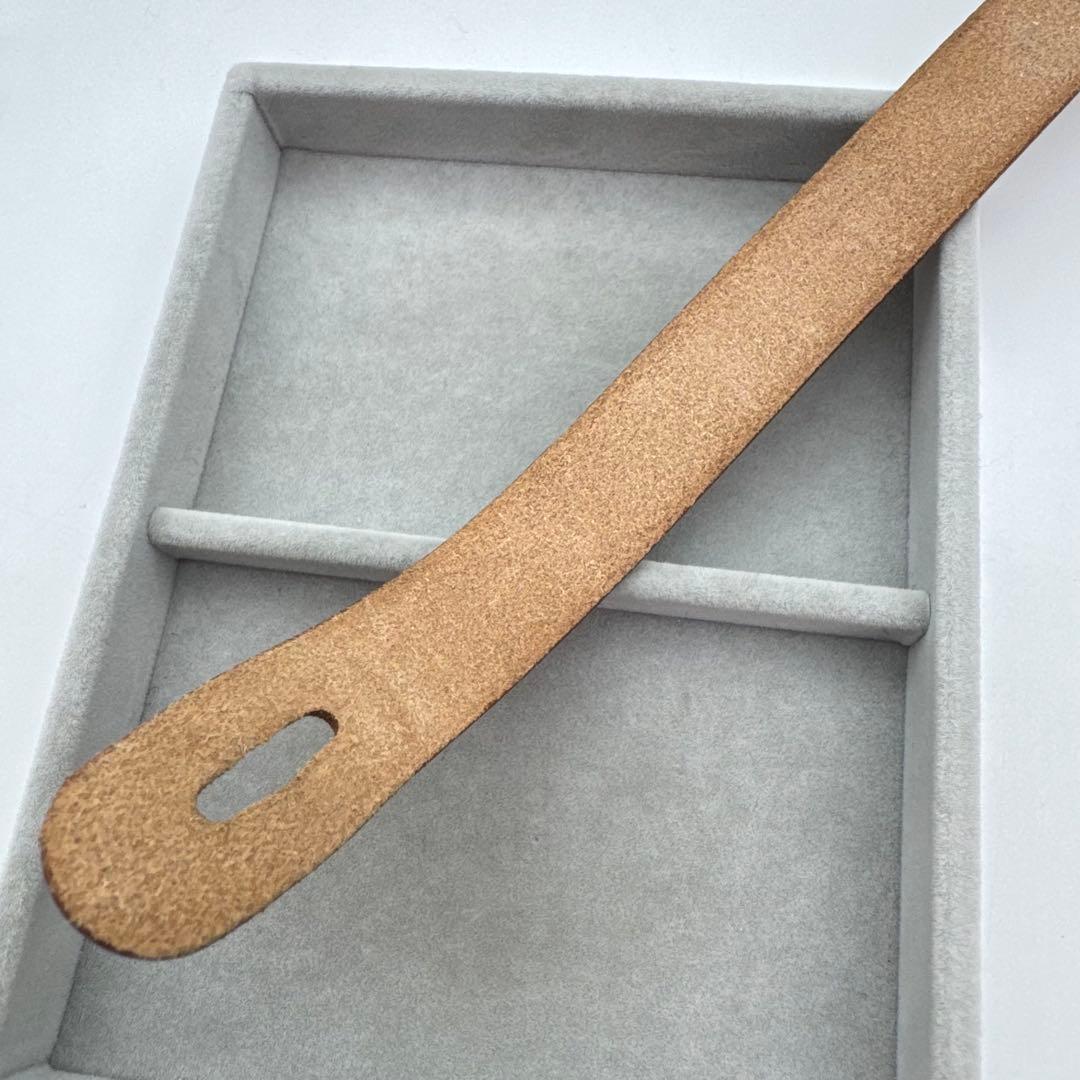 【定番】HERMES レザーバングル　ブレスレット　セリエ　ブラウン