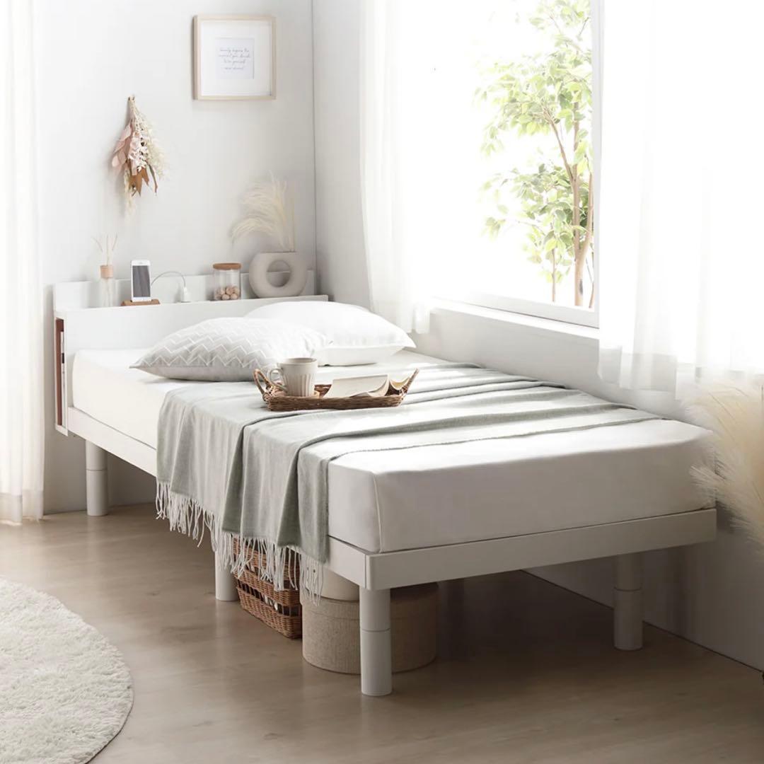 ◎シングル ベッドフレーム×マットレスセット