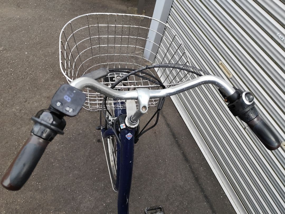 ブリヂストン　フロンティア　ベルト駆動チェーン交換不要　電動アシスト自転車