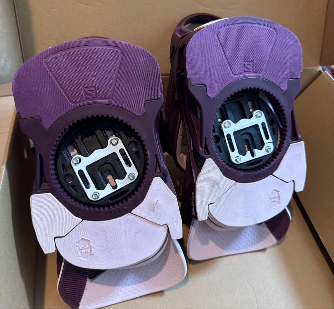 【値下げ可】18-19 SALOMON HOLOGRAM W レディースSサイズ