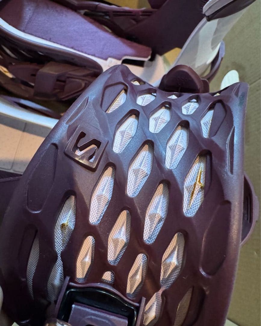 【値下げ可】18-19 SALOMON HOLOGRAM W レディースSサイズ