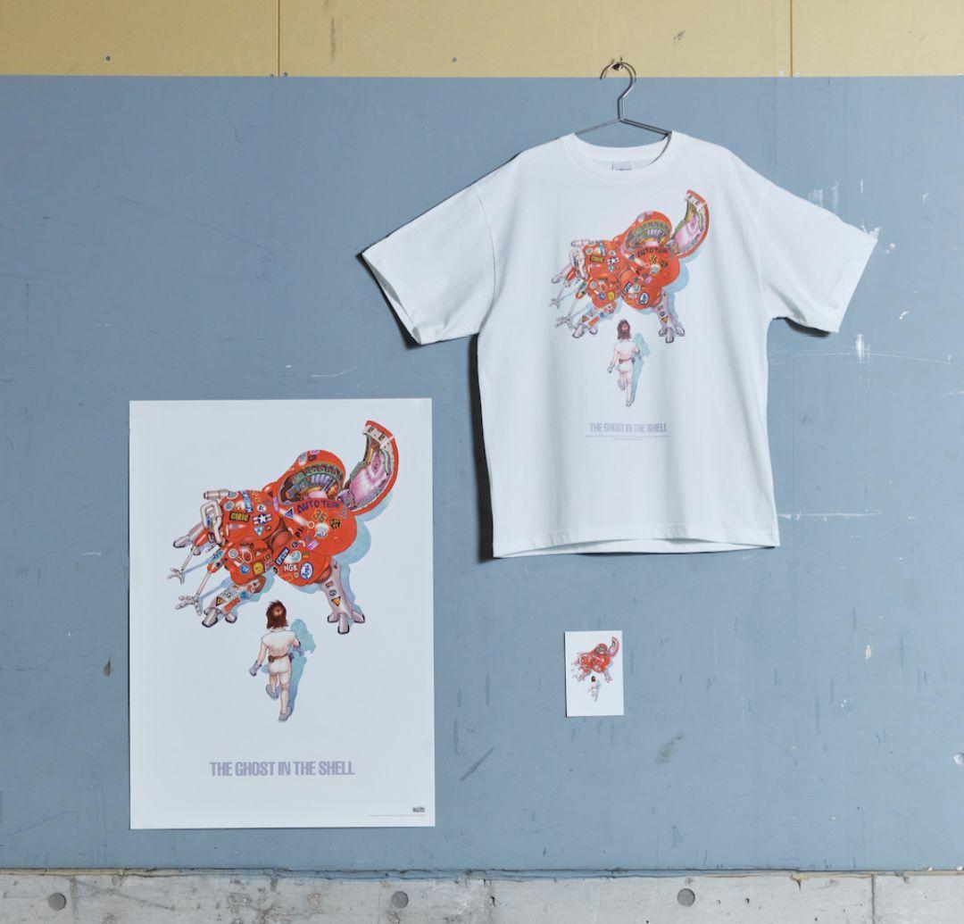 士郎正宗の世界展　大友克洋×攻殻機動隊　Tシャツ ポスター　ポストカード　3点