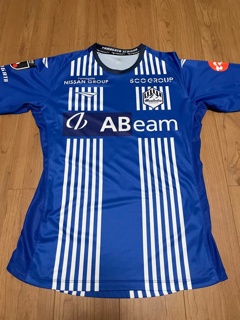 モンテディオ山形 2025オーセンティックユニフォーム長袖 土居聖真 Oサイズ