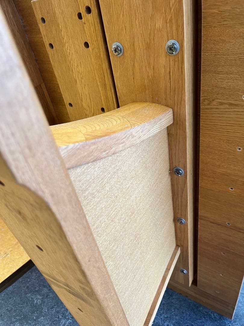 【送料込み】ナラ木　一枚板　ローテーブル　リビングテーブル　オーク材　木製