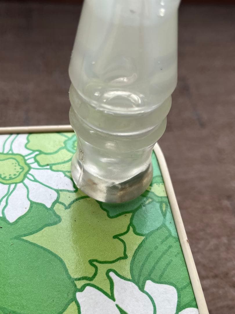 花柄 サイドテーブル 花台 飾り棚 レトロポップ 昭和レトロ