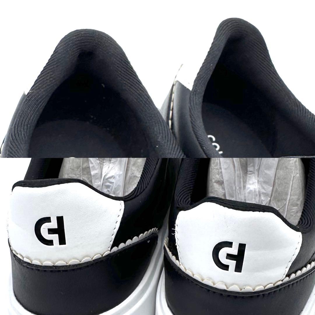 未使用✨コールハーン グランド クロスコート アロウ スニーカー 黒 23cm