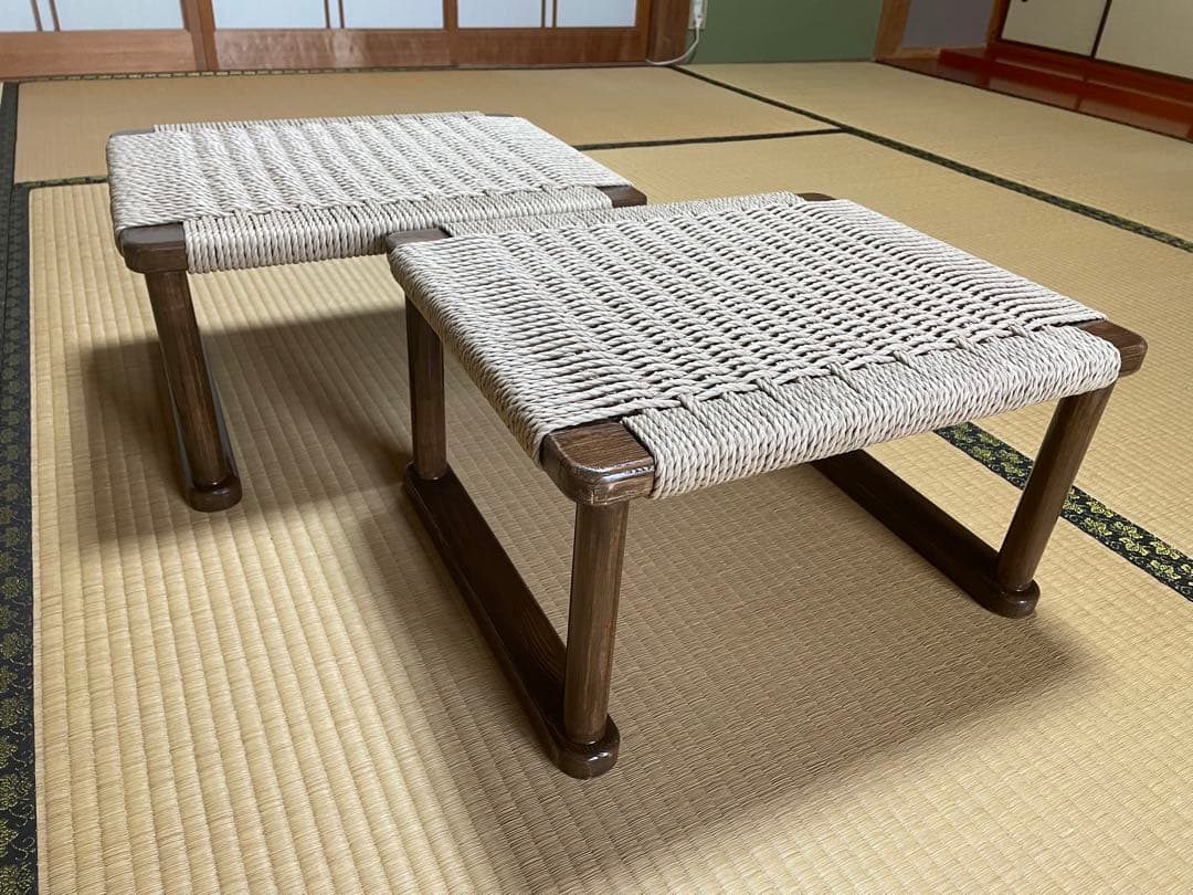 座椅子 ペーパーコード【２脚セット】②