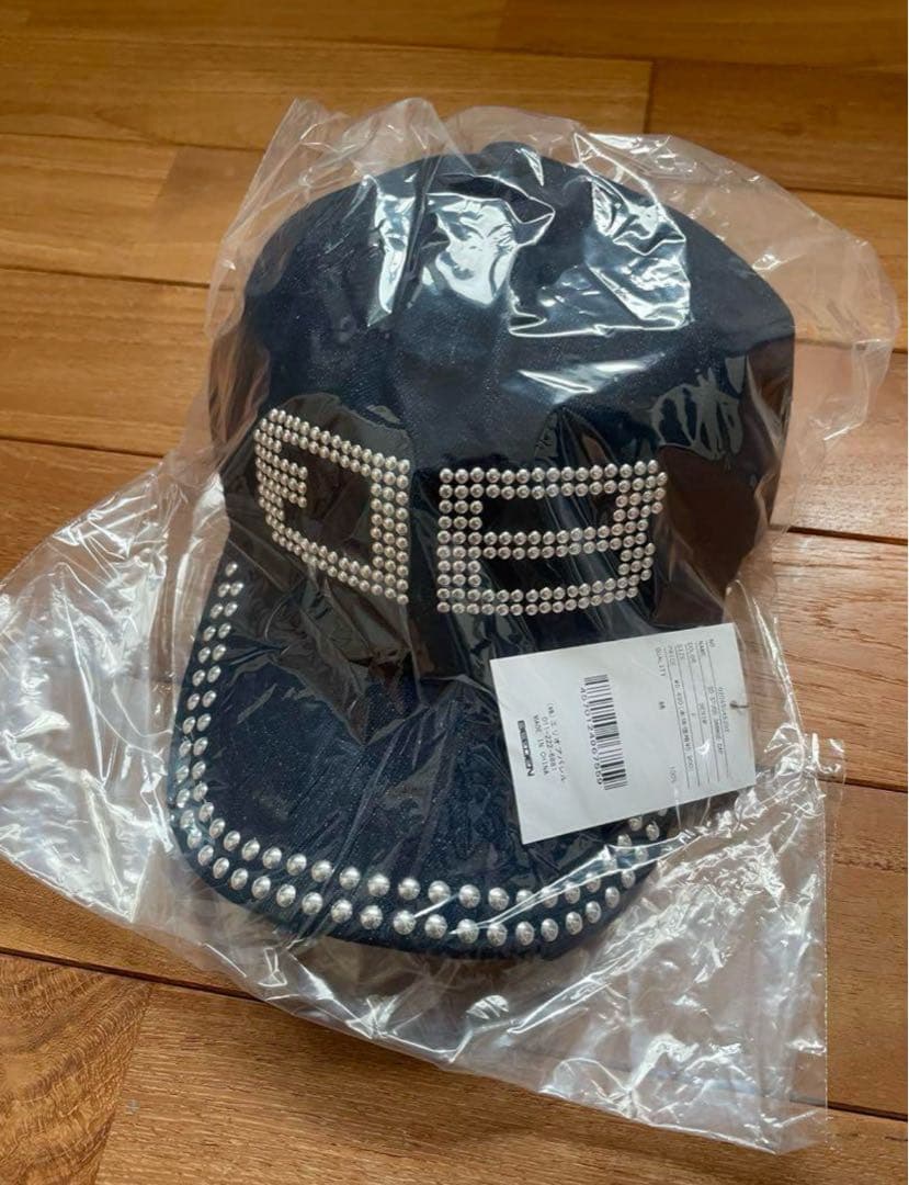 BEEDEN STUDS DAMAGE CAP ネイビー