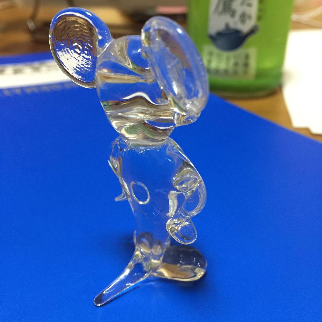 ミッキーガラス細工   東京ディズニーランド １０センチかなりレア