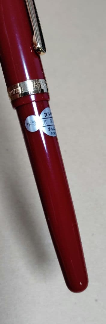 万年筆　プラチナ　#3776　中字