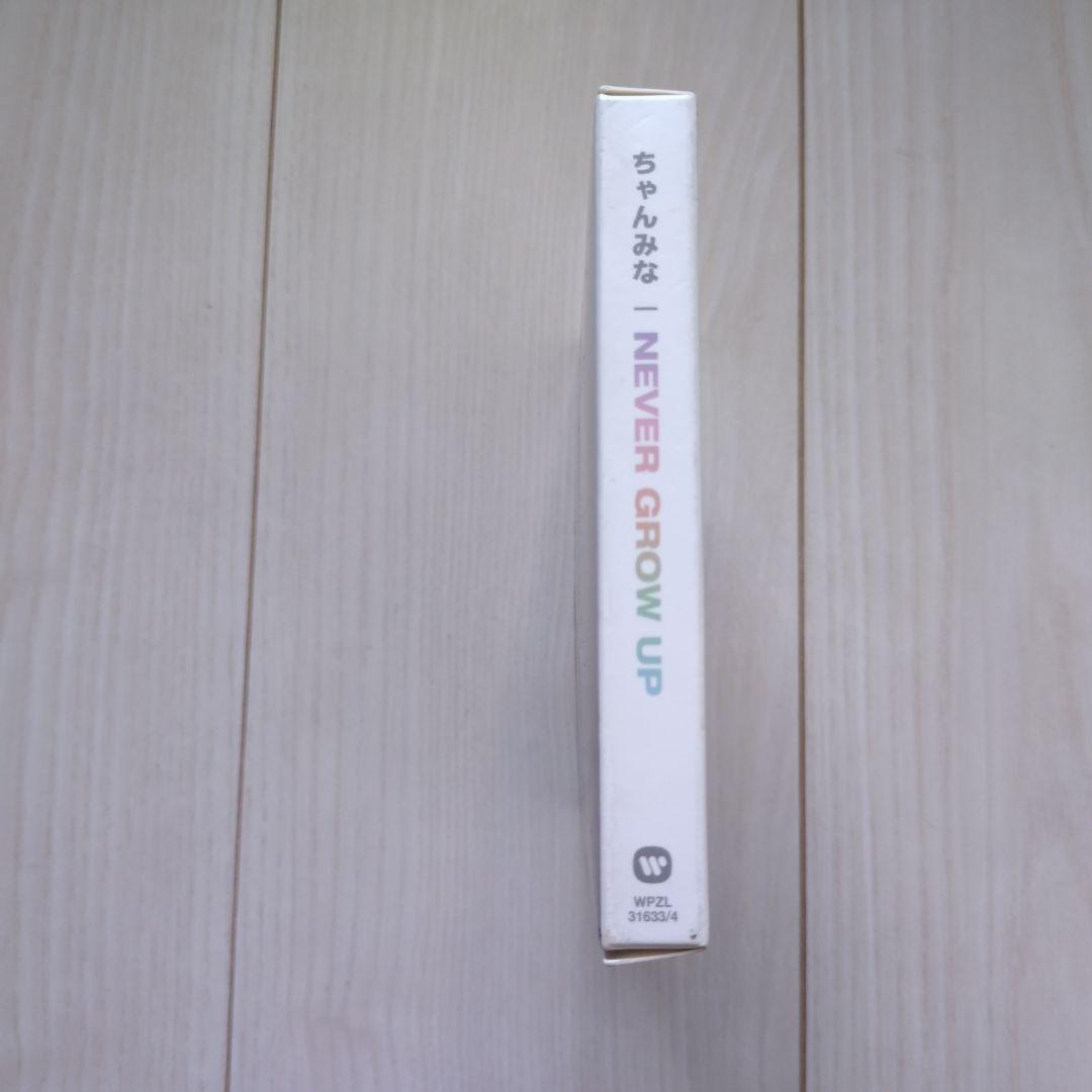 ちゃんみな/NEVER GROW UP/初回限定版DVD付き