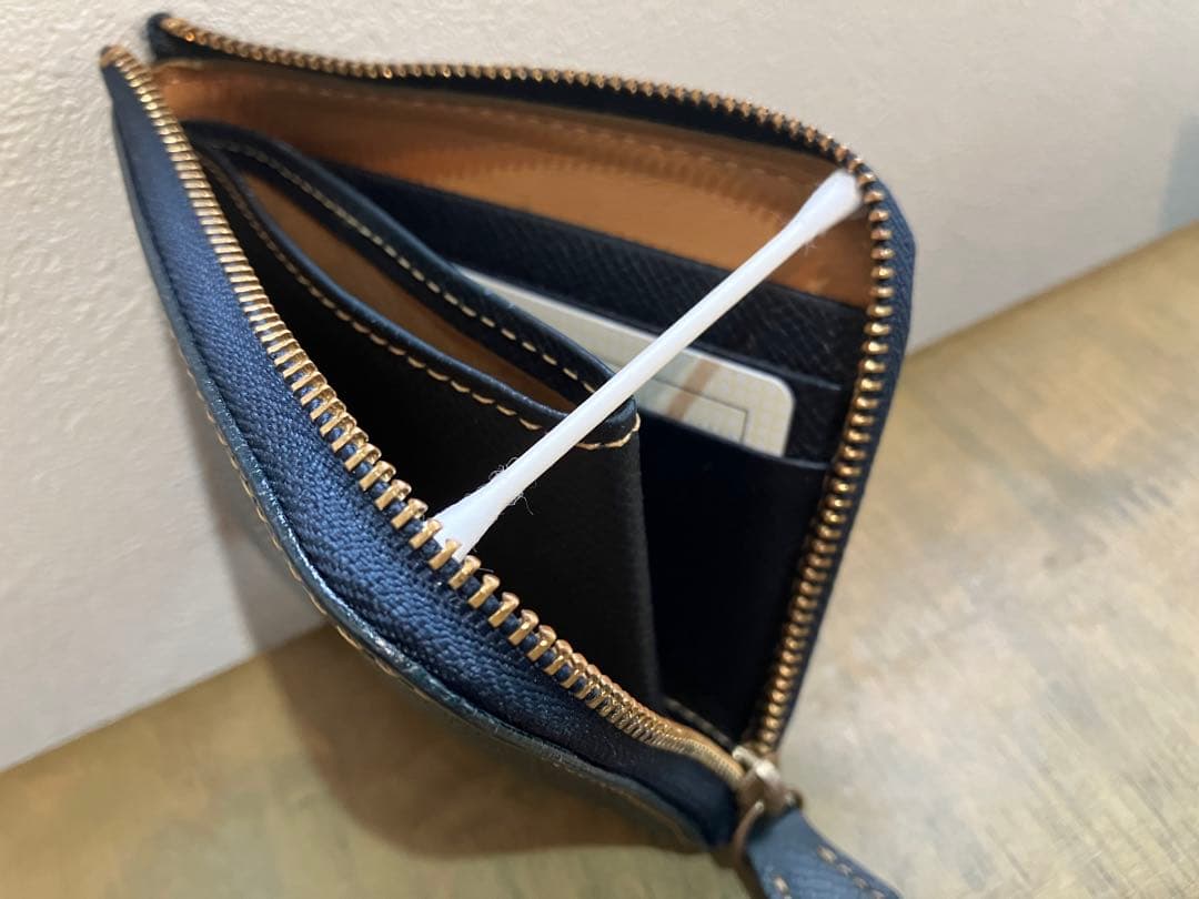 大峡製鞄　L字ファスナーマルチケース