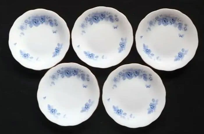 ハナエモリ食器セット (35年程前に購入)【送料込・匿名配送】