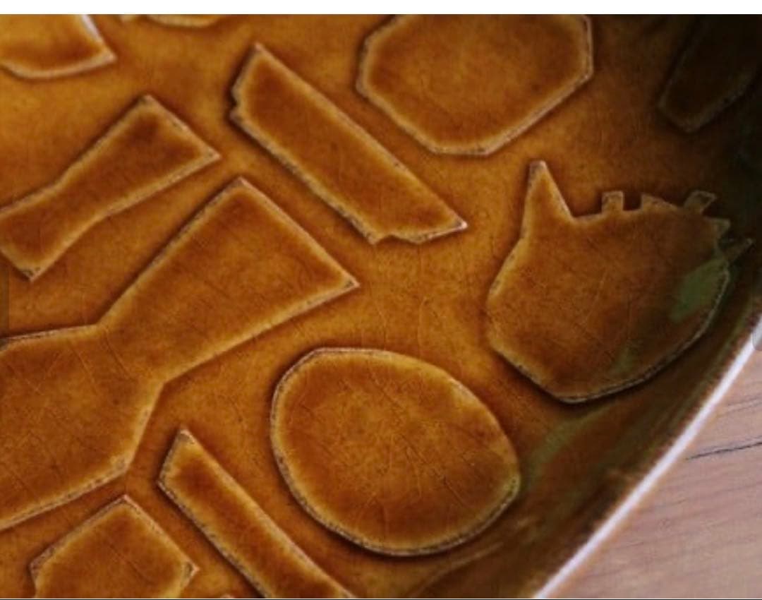 益子焼き　オーバルプレート L 5枚セット