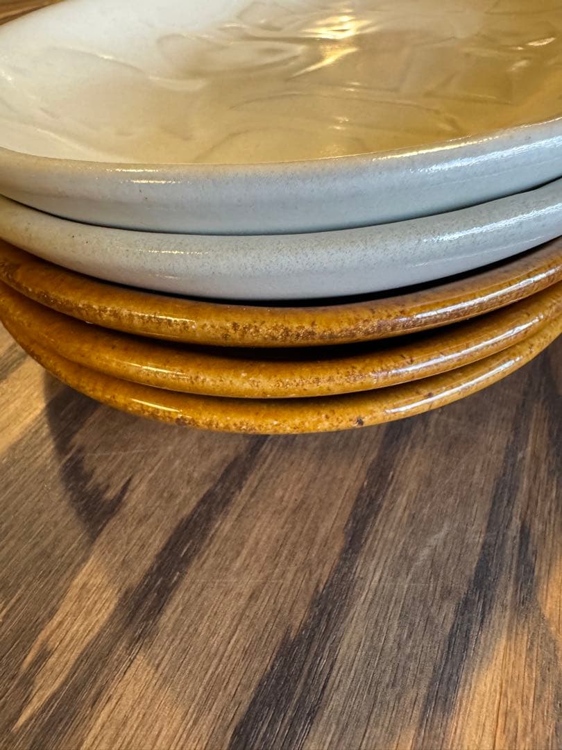 益子焼き　オーバルプレート L 5枚セット