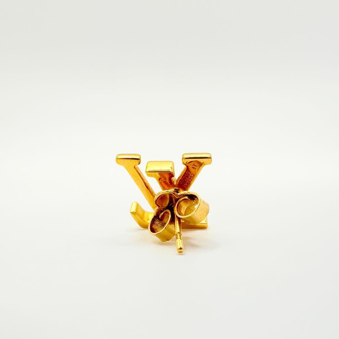 美品 ルイヴィトン M00610 ブックル ドレイユ LV アイコニック ピアス