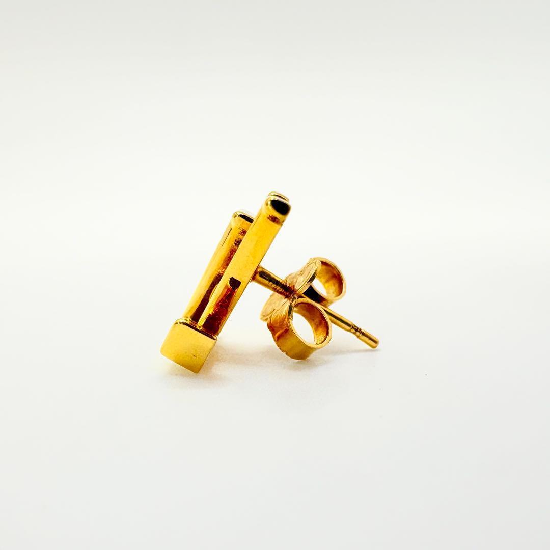 美品 ルイヴィトン M00610 ブックル ドレイユ LV アイコニック ピアス