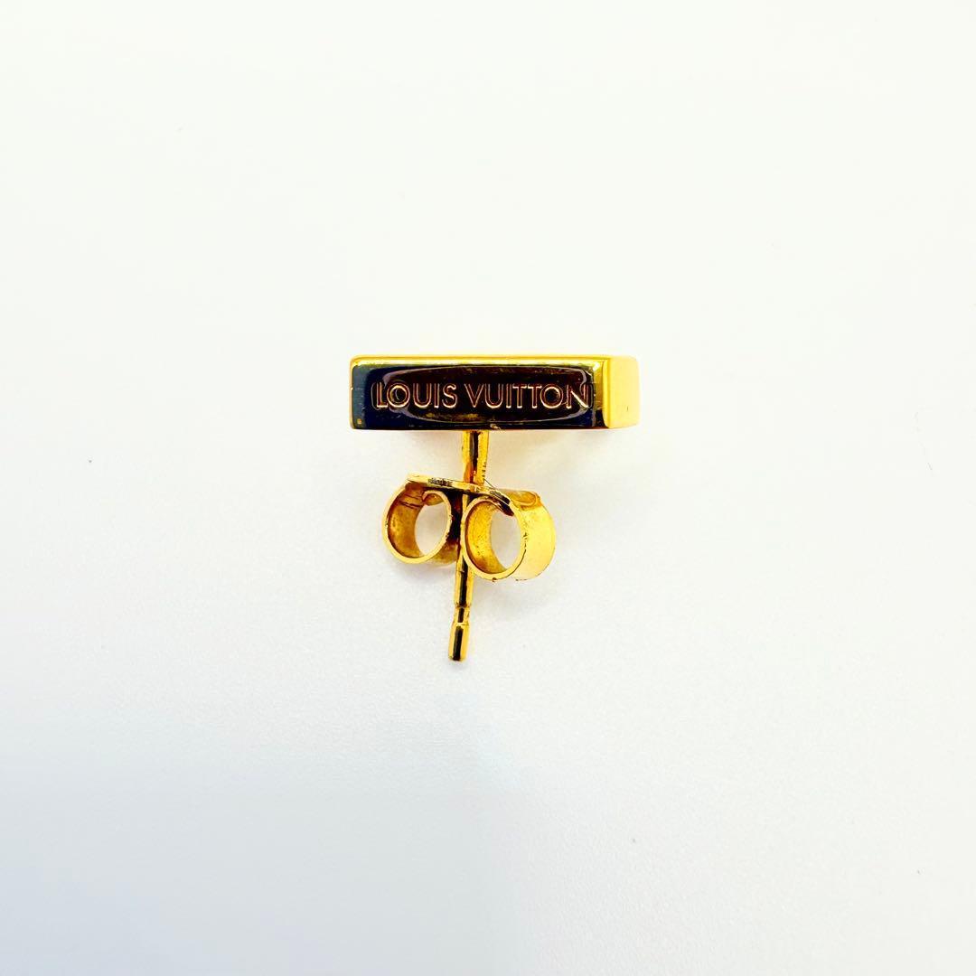 美品 ルイヴィトン M00610 ブックル ドレイユ LV アイコニック ピアス