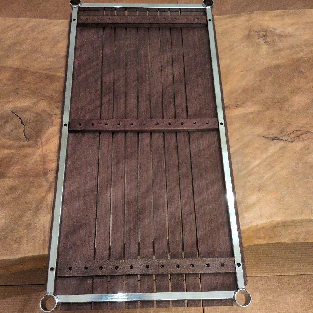 ホームエレクター　ブランチシェルフ　ダークブラウン2枚セット