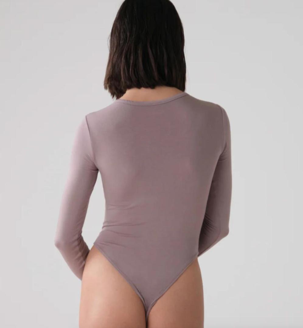 【Determ】Collagen Button Up Bodysuit