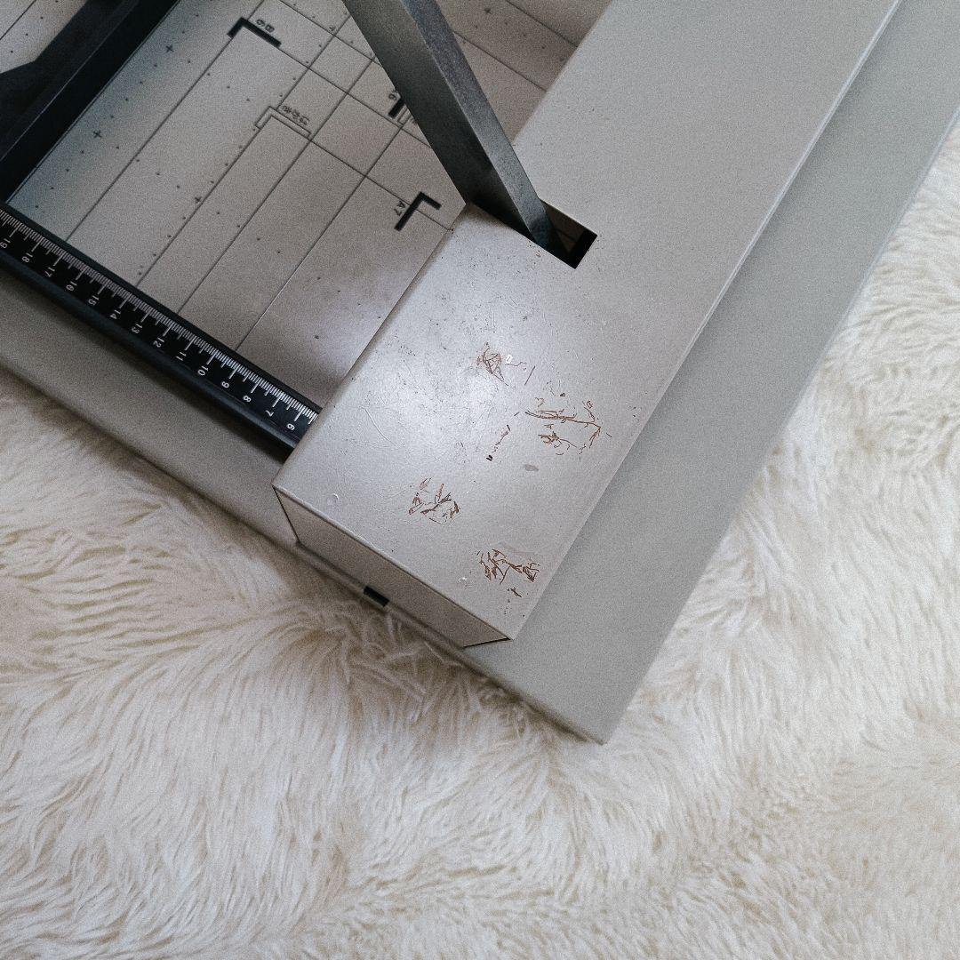 【稼働品】PLUSプラス　裁断機　PK-513　書籍自炊　コンパクトタイプ