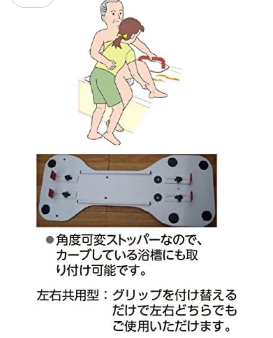 未使用品 サテライト 福浴 回転バスボード L FKB-01-L 介護用品