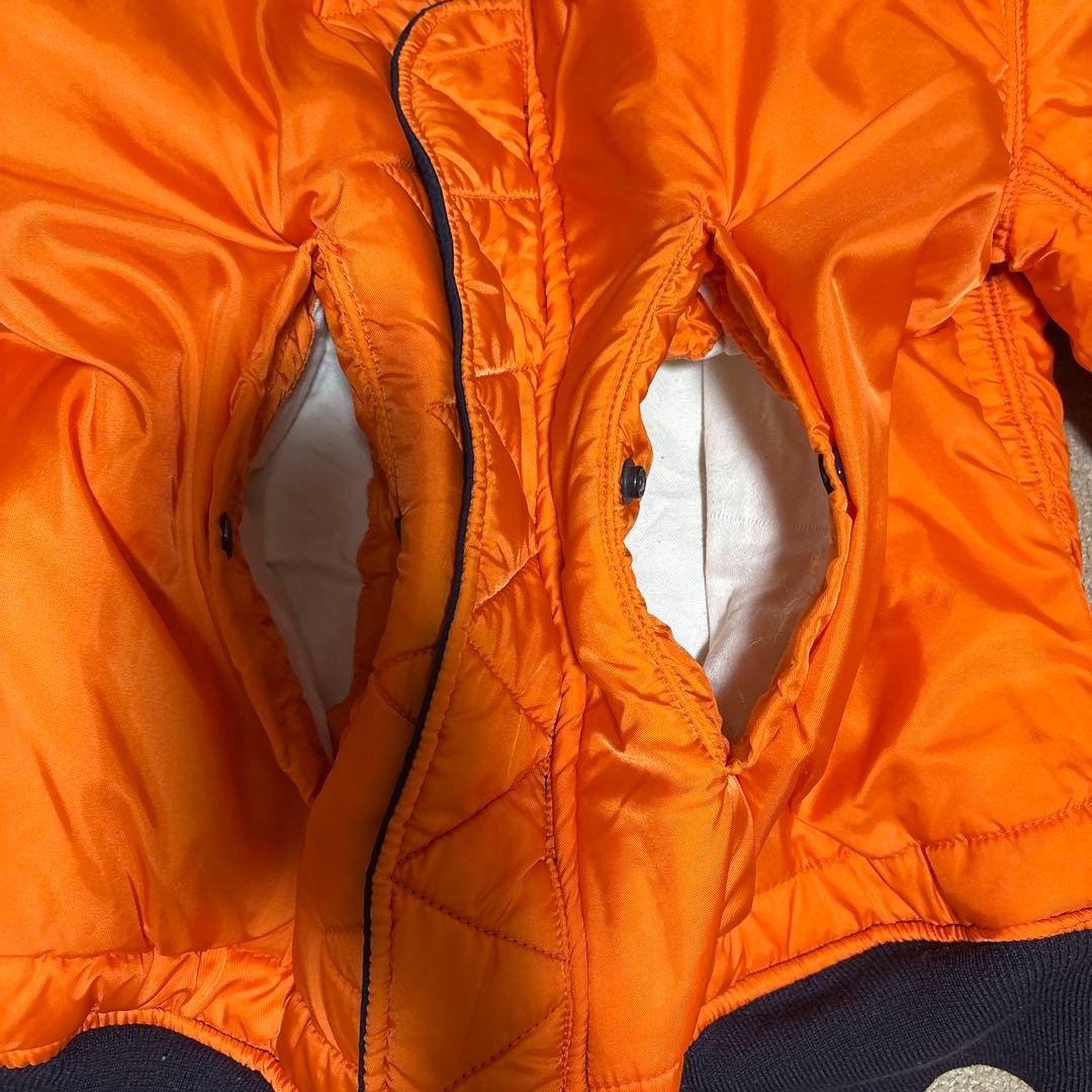 最終値下げ‼️美品)アルファ MA-1 1968年復刻 USA製 S ネイビー