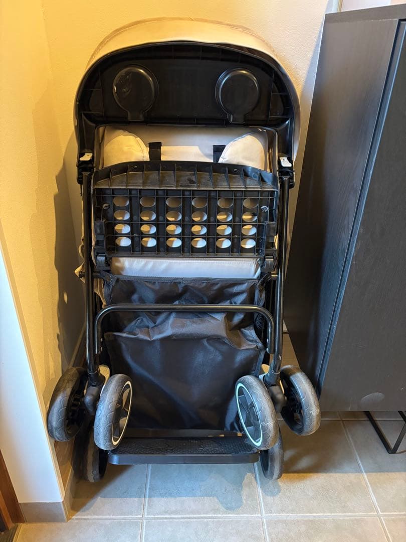 KATOJI カトージ　2人乗りベビーカー　2人でゴー ベージュ