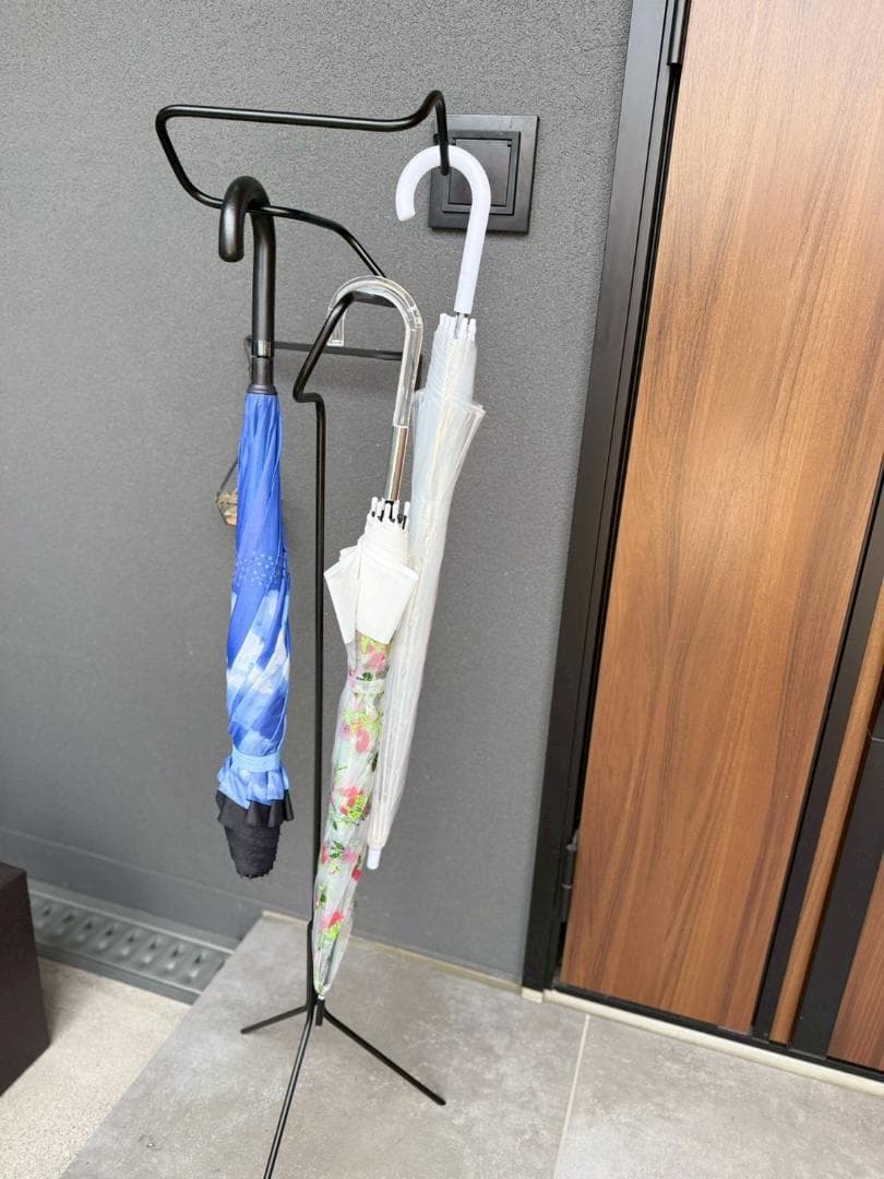 黒の傘立て・収納スタンド