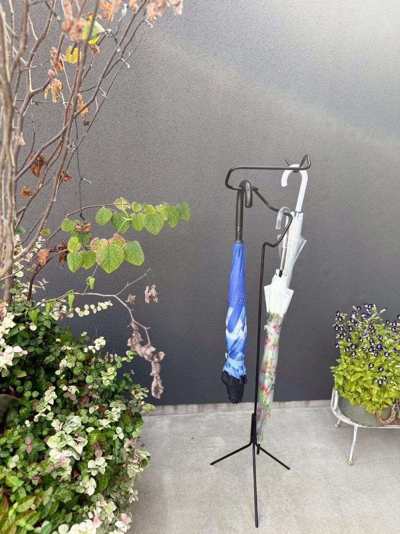 黒の傘立て・収納スタンド