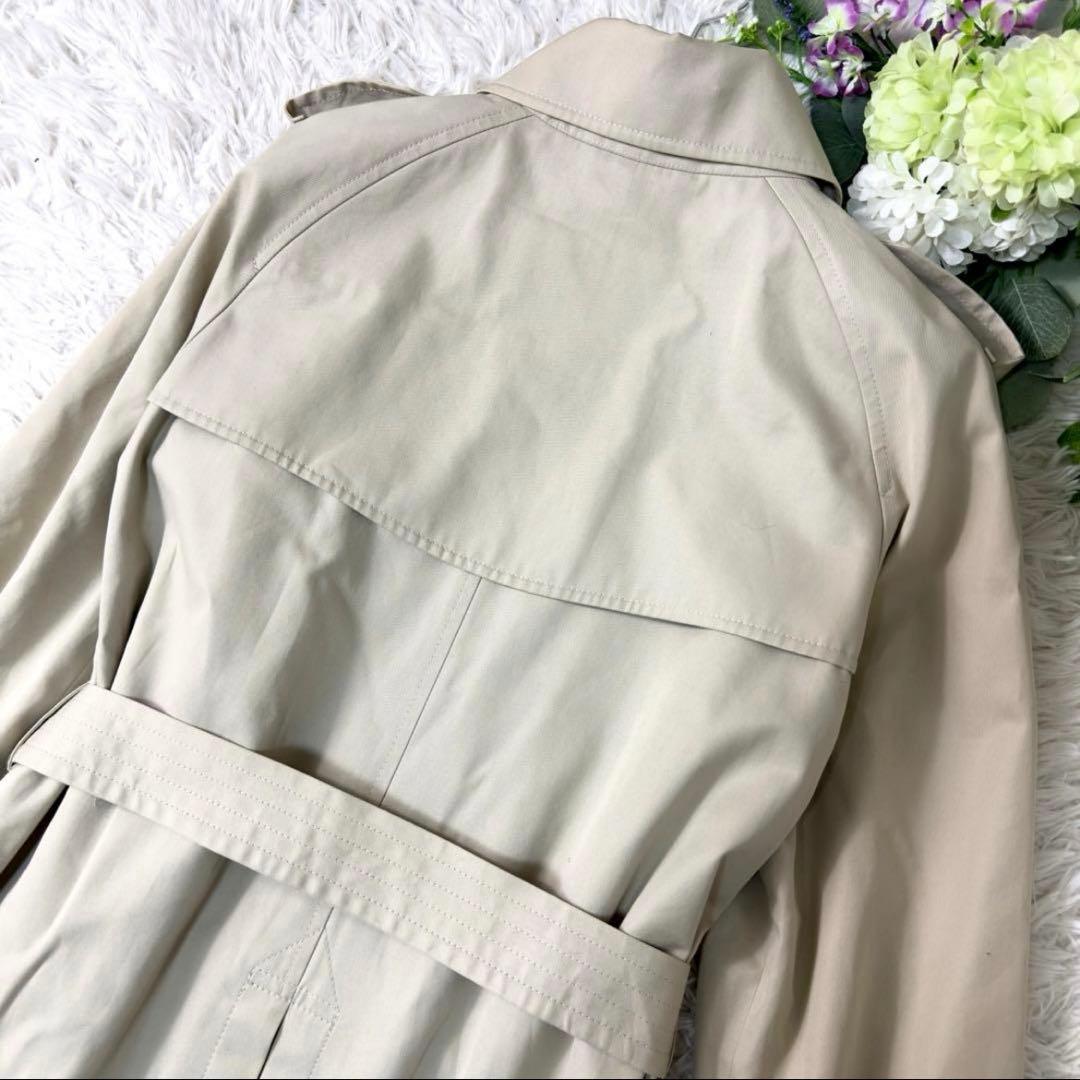 【美品/クリーニング済】バーバリーロンドン ライナー付 ロングトレンチコート
