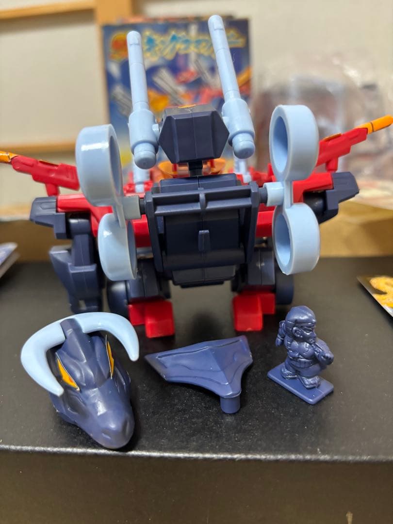 【当時物】タカラ魔神英雄伝ワタル2No.05 「キングコマンダー」 箱説カード付